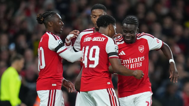 Arsenal golea al Lille en la Jornada 2 de la Champions League.