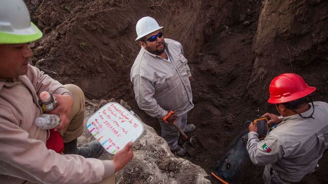 Trabajadores de Pemex