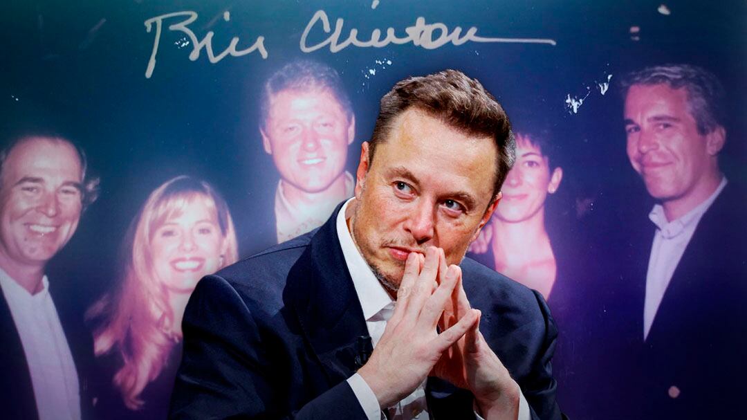 Elon Musk reacciona a las nuevas fotos filtradas de Epstein junto a Trump y Bill Clinton