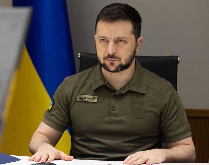 Volodímir Zelenski presidente de Ucrania/Twitter