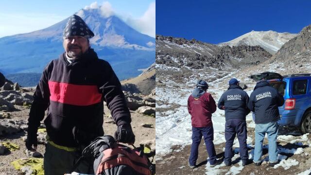 Luis Flores Gómez, alpinista muerto en el Pico de Orizaba