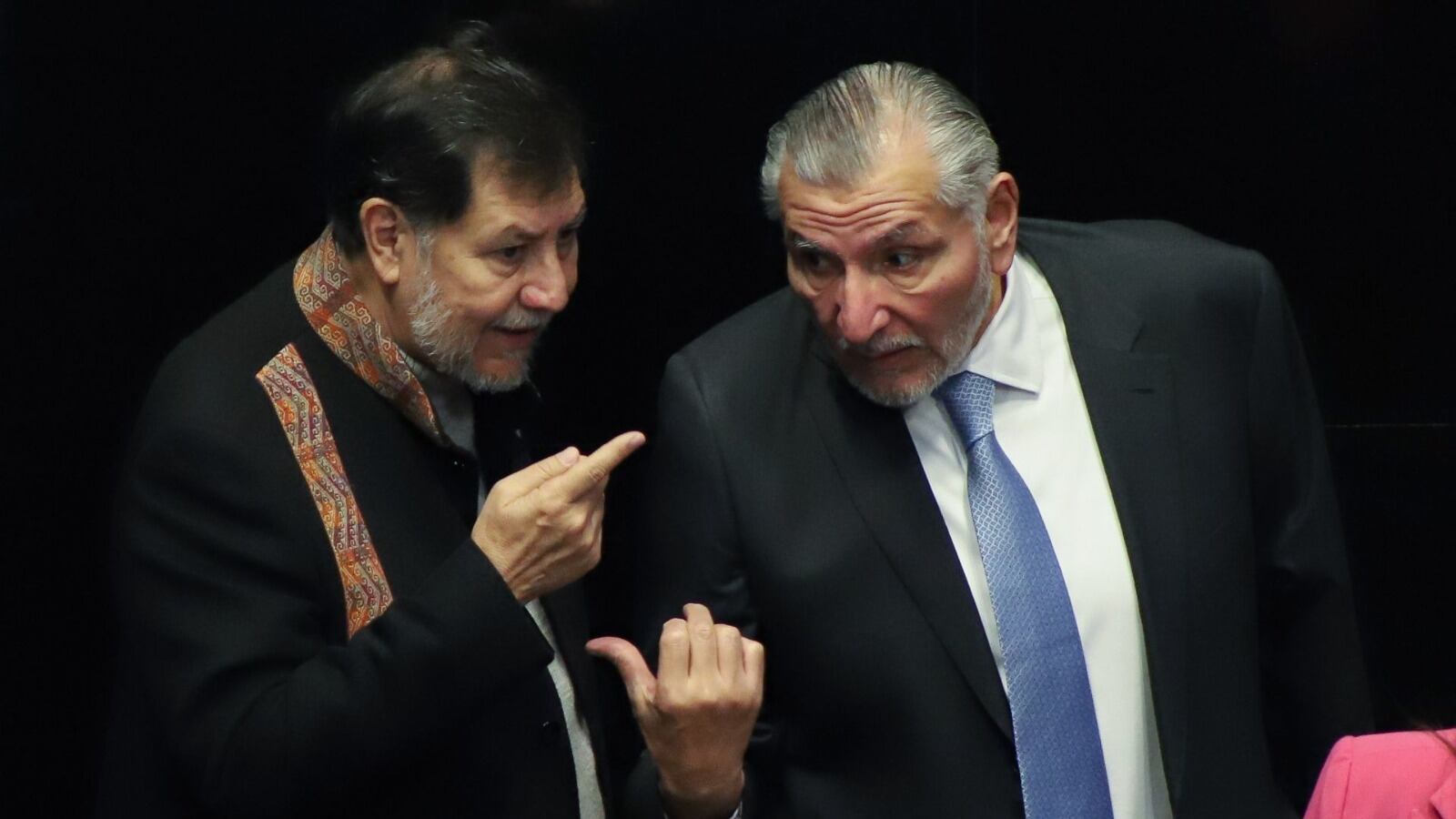 Adán Augusto López rechaza petición de Fernández Noroña para excluir al PAN de la Jucopo