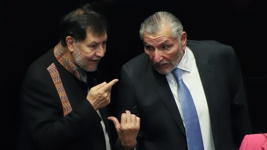 Adán Augusto López rechaza petición de Fernández Noroña para excluir al PAN de la Jucopo