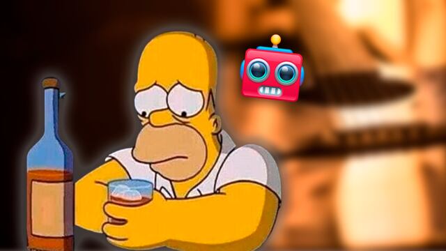 Homero Simpson canta la gata bajo la lluvia gracias a la inteligencia artificial