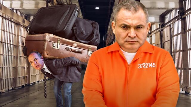 Felipe Calderón y Genaro García Luna