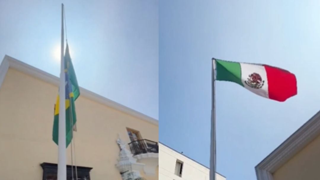 Brasil resguardó la sede y la bandera de México tras la ruptura con Perú