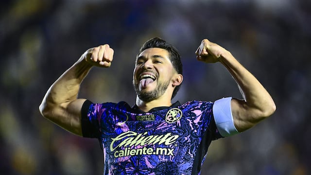Henry Martín con el Club América