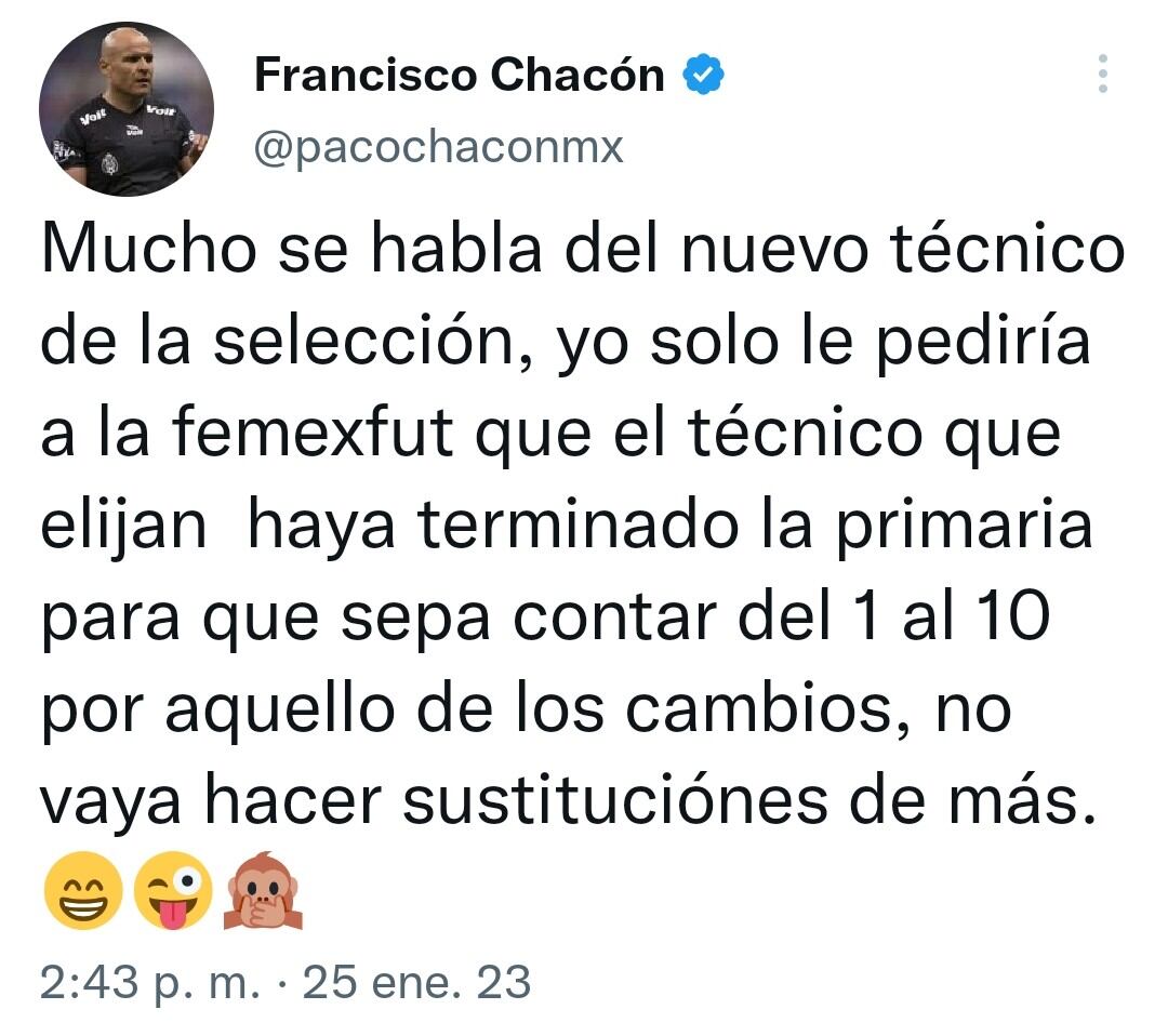 Paco Chacón
