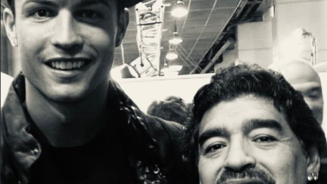 Cristiano y Maradona