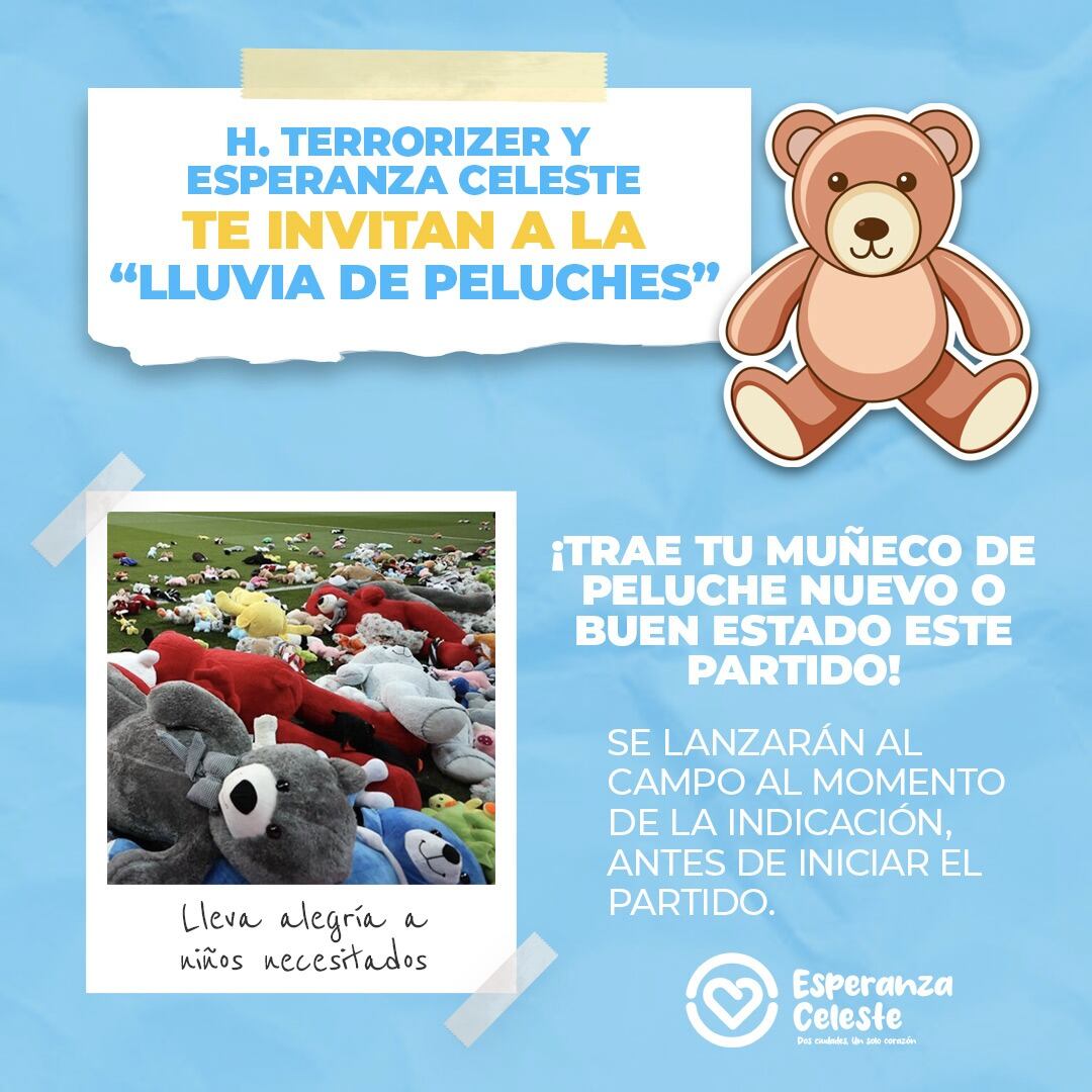 Tampico Madero organiza una lluvia de peluches