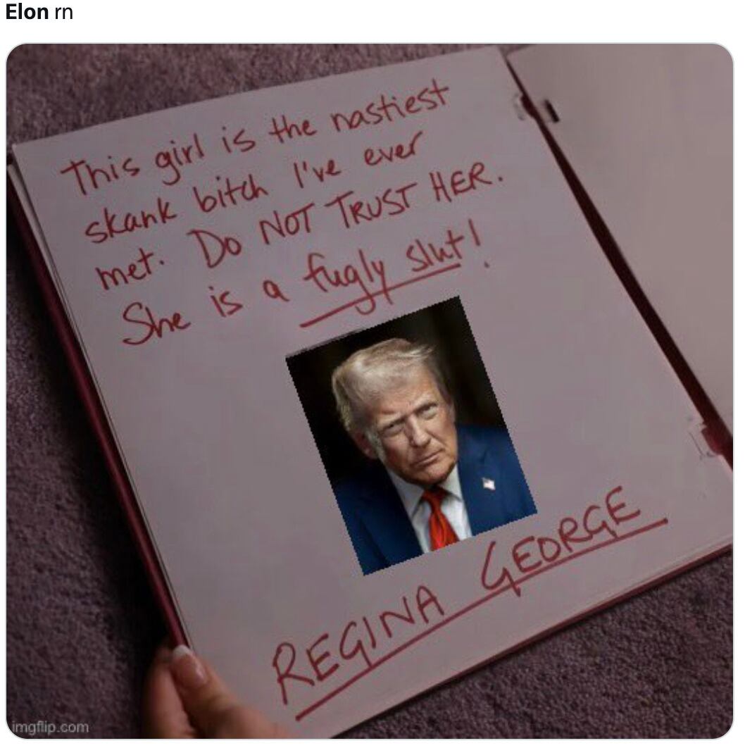 Memes de la pelea entre Elon Musk y Donald Trump