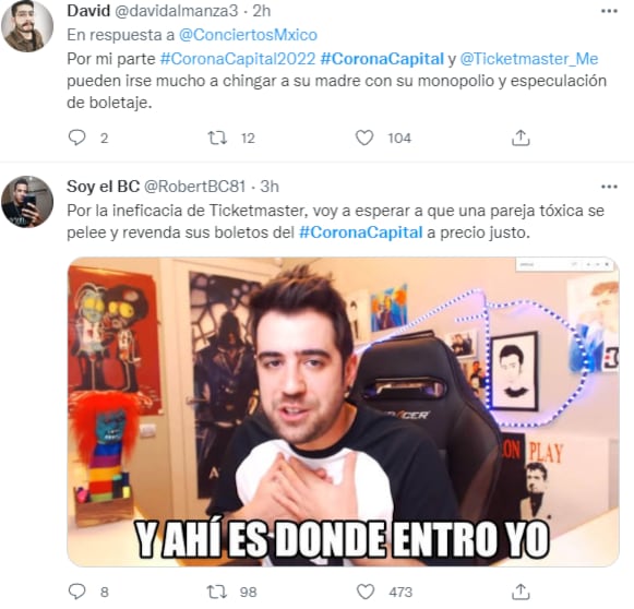 Memes Corona Capital 2022