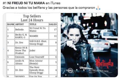 Aplauden éxito de Belinda