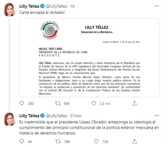 tuit lilly téllez