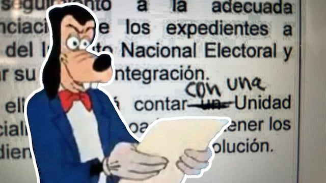 Reforma al Poder Judicial: Como en la primaria, exhiben tachadura para corregir un error en reserva aprobada en la Cámara de Senadores