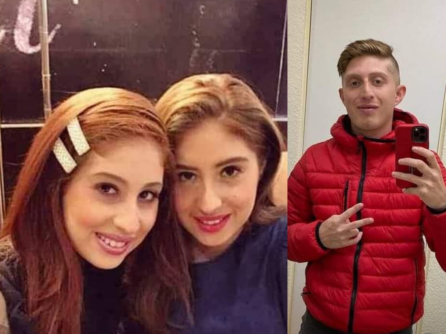 Octavio Ocaña y sus hermanas Ana y Bertha Ocaña.