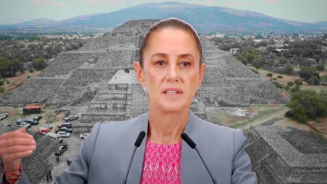 Claudia Sheinbaum anuncia cuándo se reabrirá Teotihuacán.