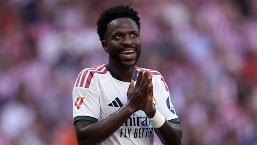 Vinícius Jr. reacciona a sanción y pide protección para los jugadores diferentes
