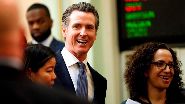 Gobernador de California.