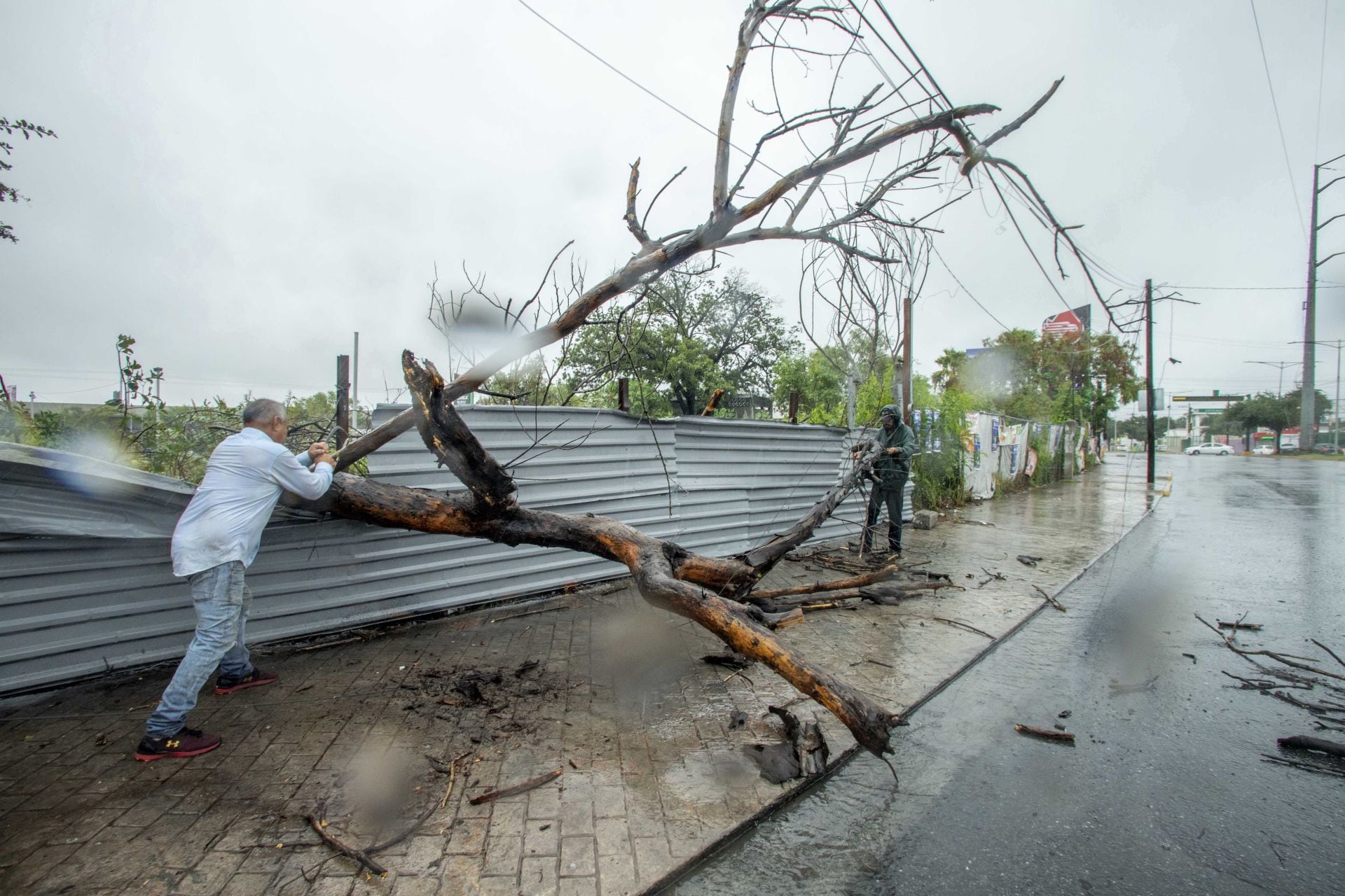 tormenta tropical Alberto en Nuevo León