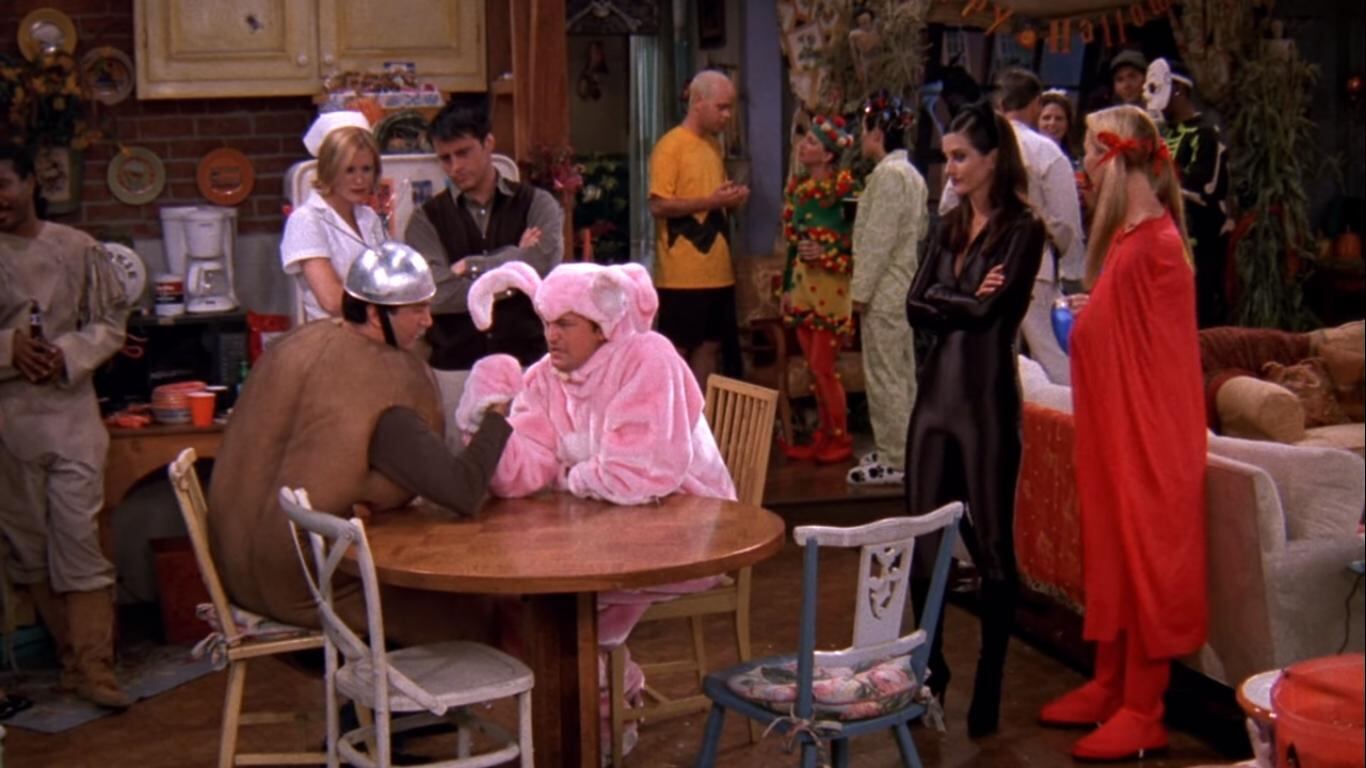 Friends, “The One With the Halloween Party”