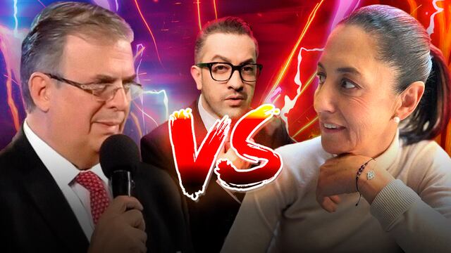 Marcelo Ebrard, Chumel Torres y Claudia Sheinbaum