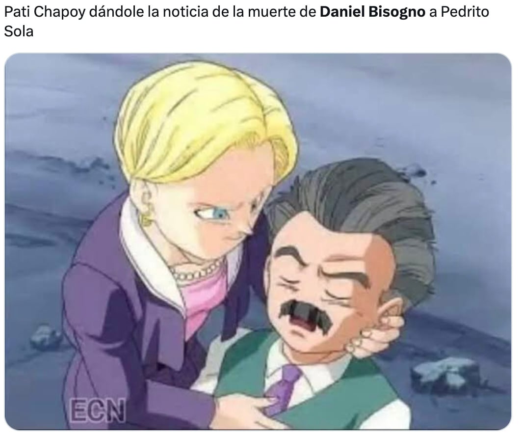 Memes de la muerte de Daniel Bisogno