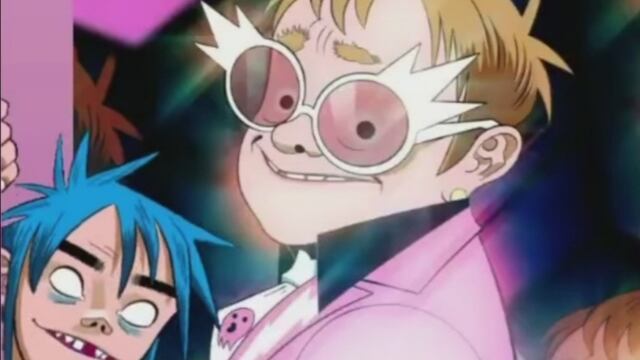 Gorillaz y Elton John