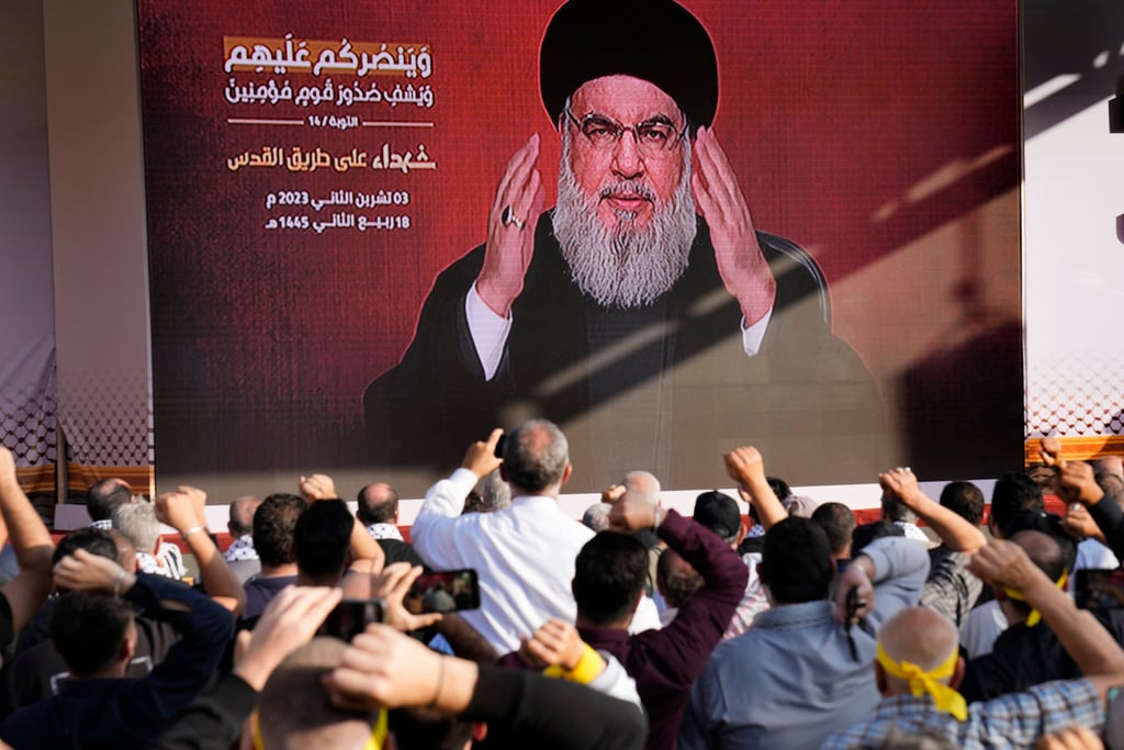 Sayyed Hassan, líder de Hezbolá