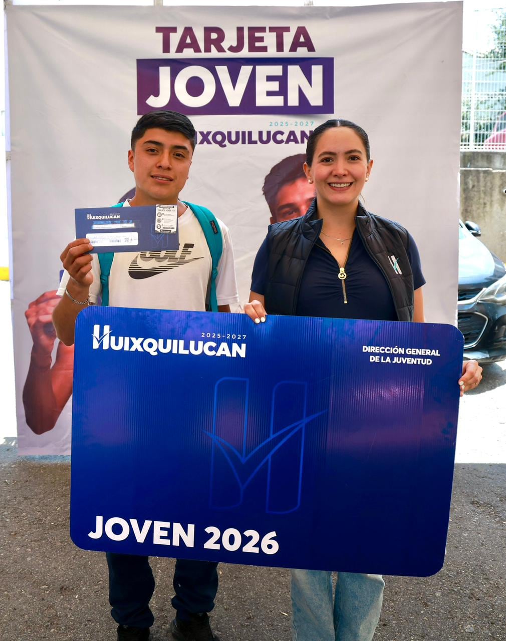 La presidenta municipal de Huixquilucan, Romina Contreras, dio inicio a la entrega de la Tarjeta Joven 2026, programa que beneficiará a más de mil 300 jóvenes.