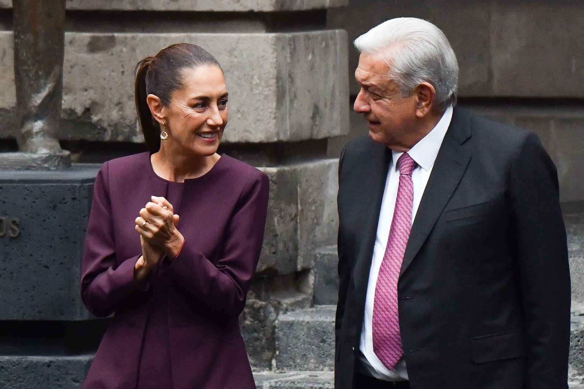 Claudia Sheinbaum y AMLO