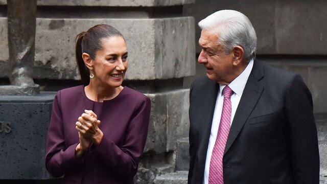 Claudia Sheinbaum y AMLO