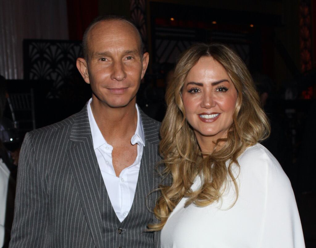 Erik Rubín y Andrea Legarreta