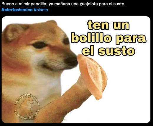 Meme del sismo de Michoacán.
