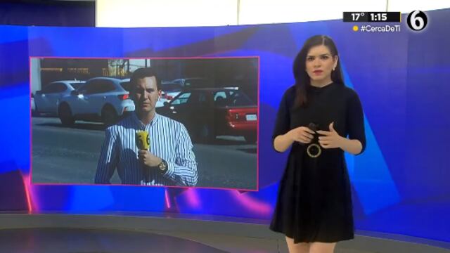 Pamela Villanueva se desmaya en transmisión en vivo