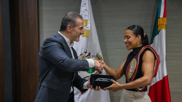 Reconocen en Monterrey a la campeona de boxeo Magaly Rodríguez