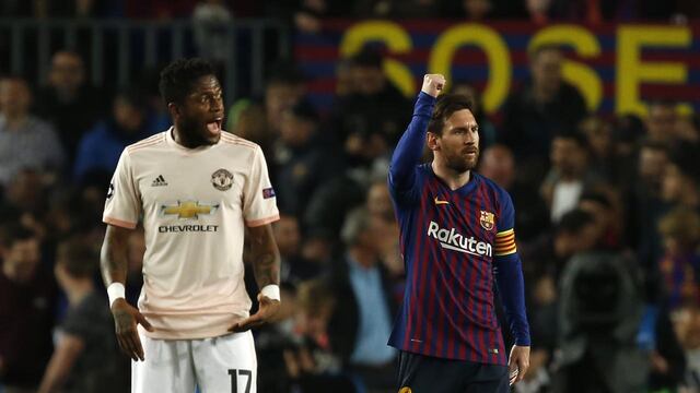 Messi marcó dos goles en cuatro minutos