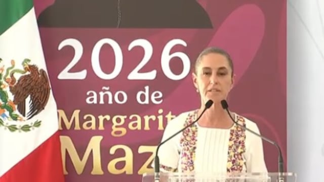 Claudia Sheinbaum, presidenta de México.
