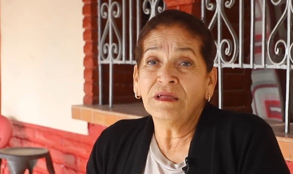 Margarita Tapia, novia de Lamberto Quintero.