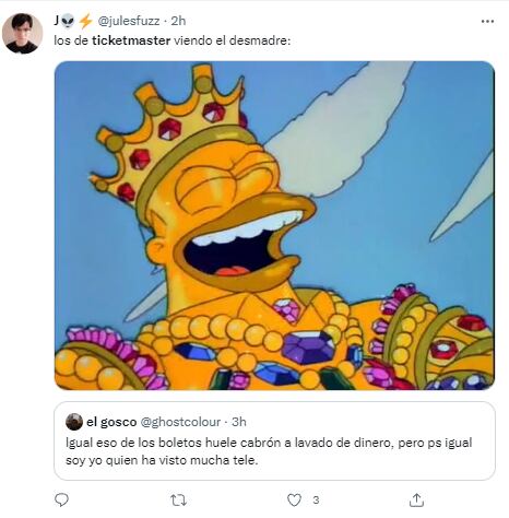 Meme por revendedora de boletos para el Corona Capital 2022