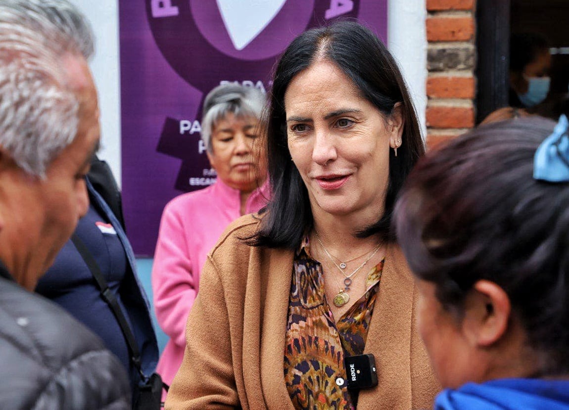 Acciones de Lía Limón contra la violencia de género