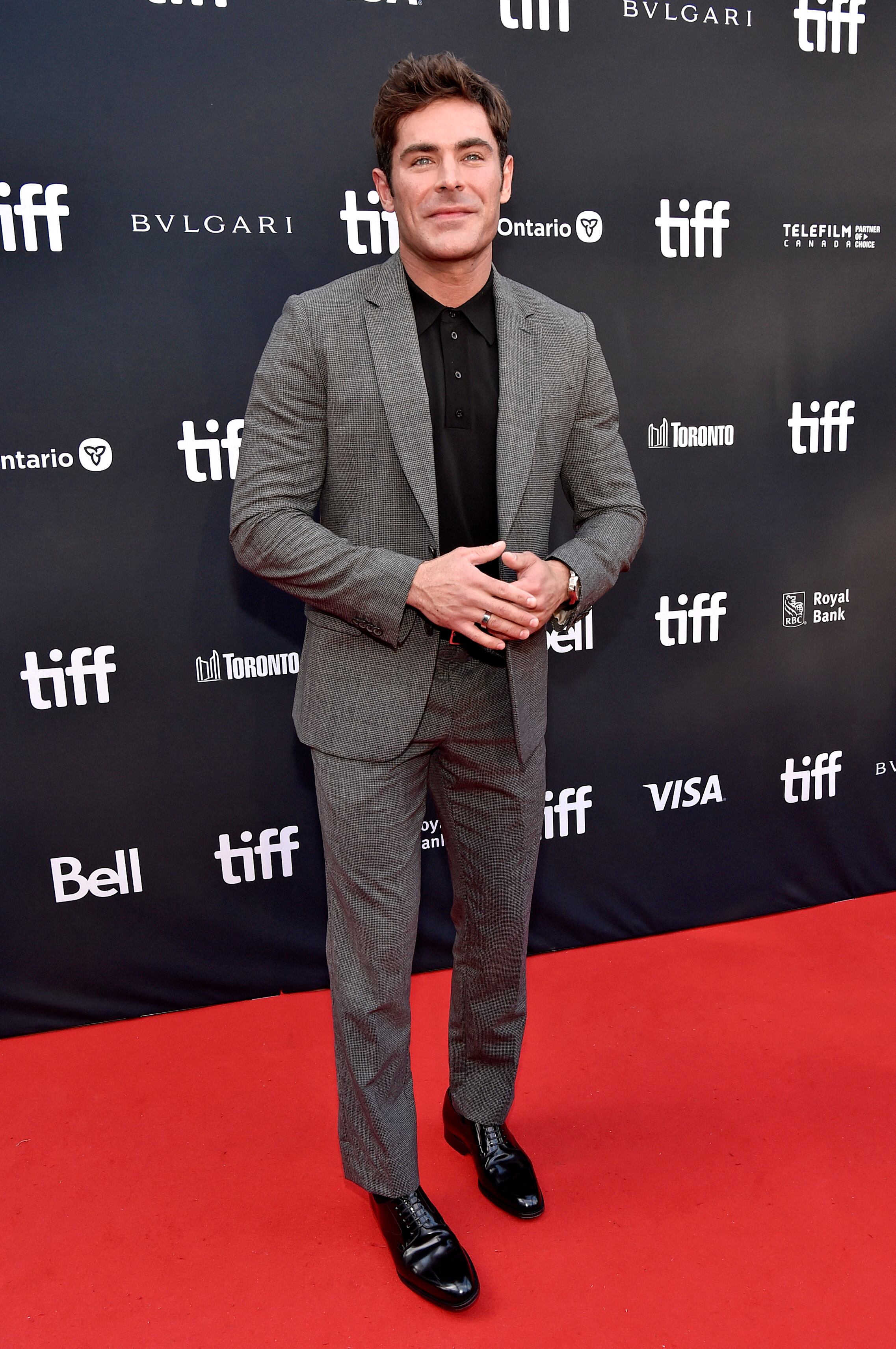 Zac Efron en el Toronto International Film Festival (TIFF) 2022 para "The Greatest Beer Run Ever"