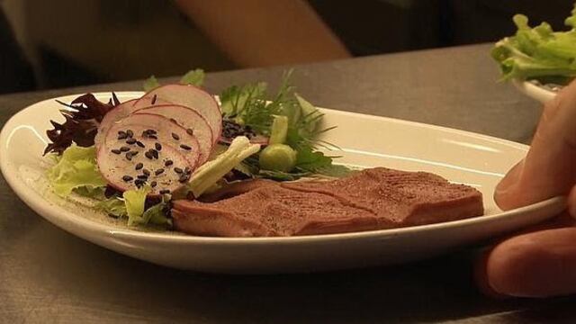 Filete de carne impreso