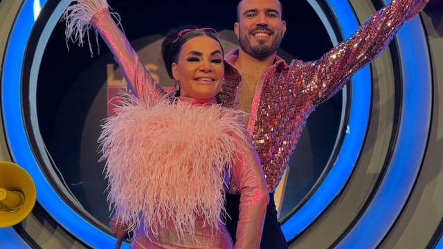 Lorena de la Garza y José Luis Verdugo en Las Estrellas Bailan en Hoy