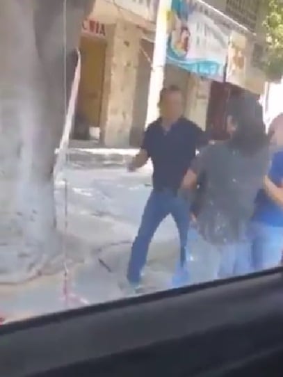 Agresión contra Misael Galván