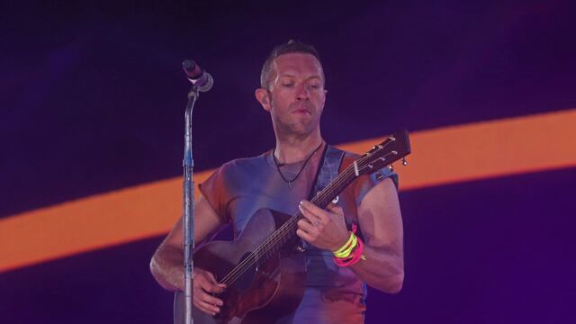 Coldplay en concierto en México
