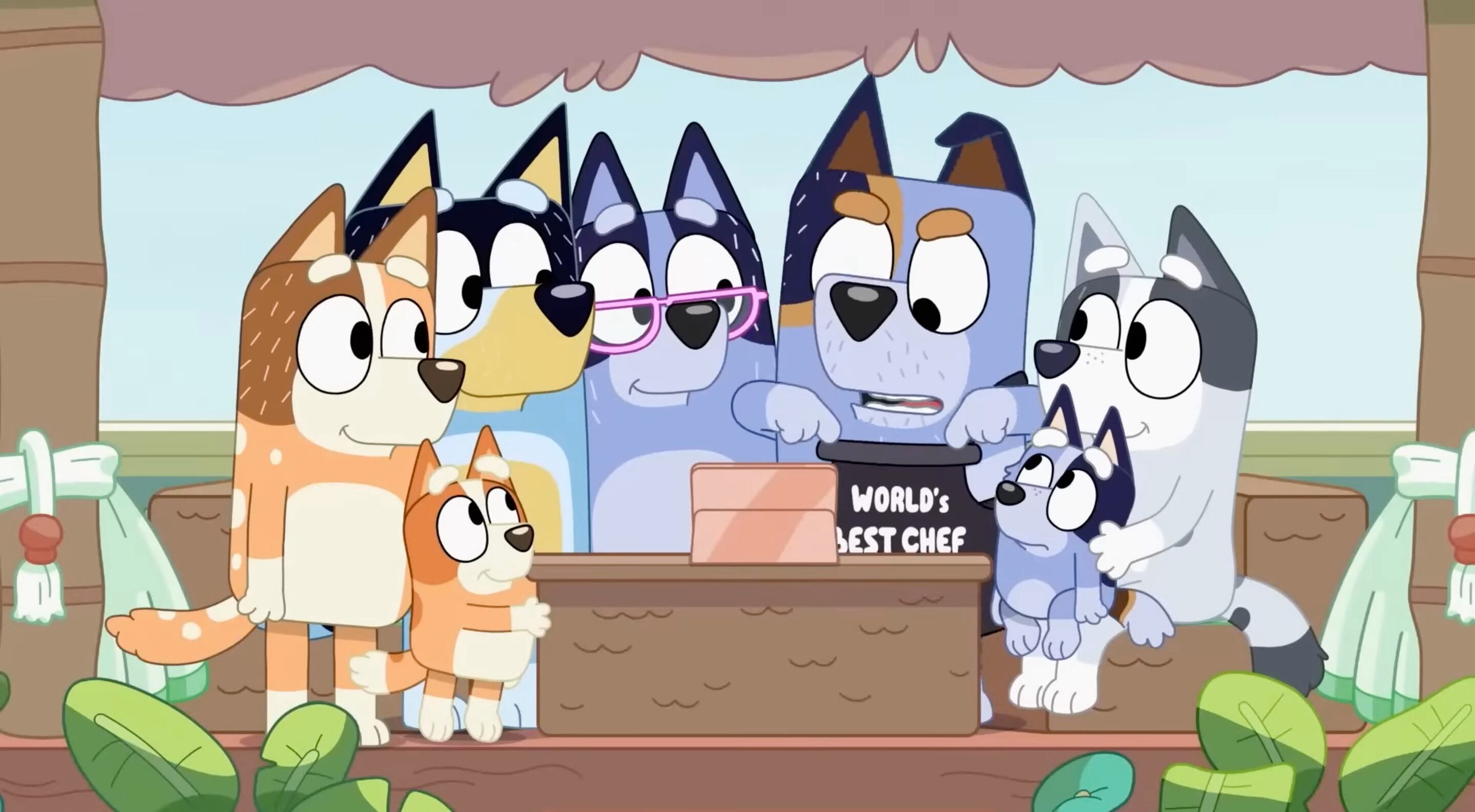 Bluey celebra la Navidad