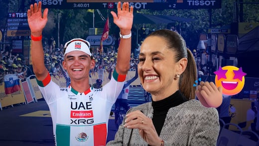 Claudia Sheinbaum felicita a Isaac del Toro por su triunfo en el Tour de Francia 2026