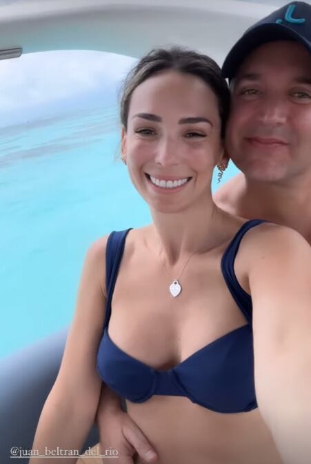 Charito Ruiz se va de vacaciones con su novio