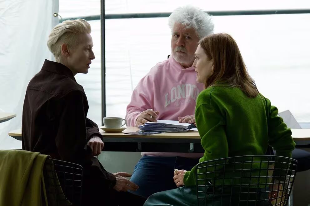 La habitación de al lado de Pedro Almodóvar con Juliane Moore y Tilda Swinton